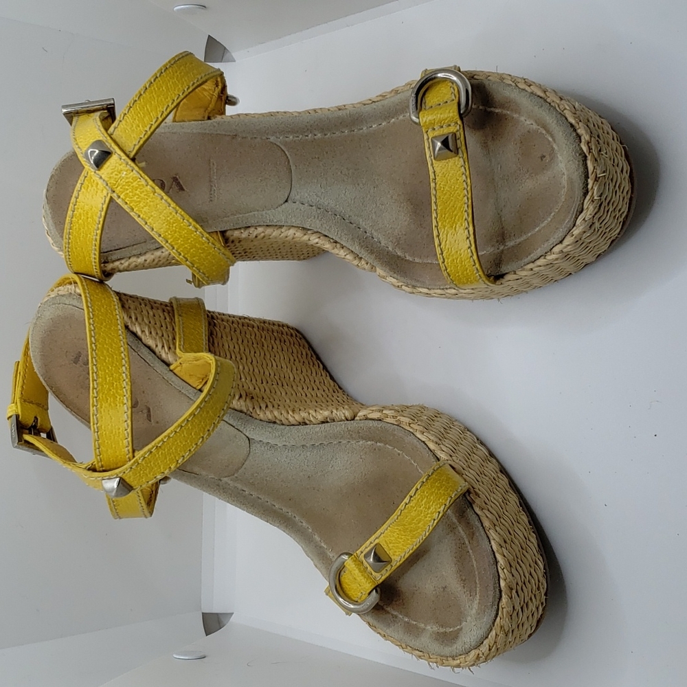PRADA Authentic Wedges - Picture 3 of 11